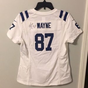 Signed Reggie Wayne Colts Jersey